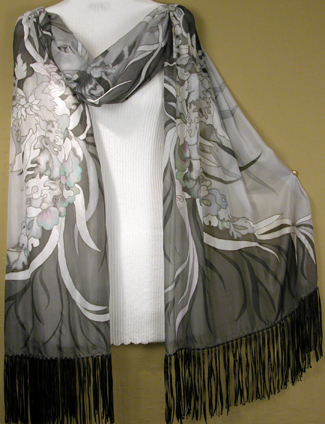 Grey Floral